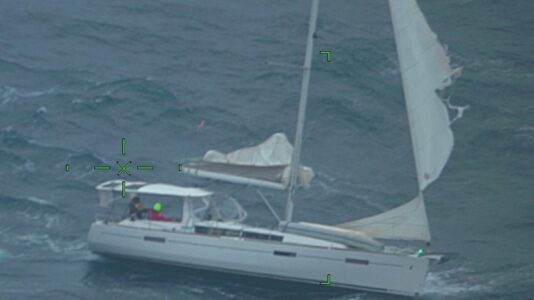 Disabled yacht found off Florida thanks to flare