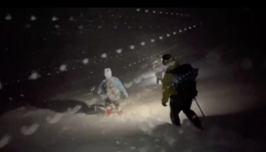 Flare used in Scotland mountain rescue