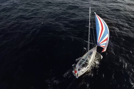 Para flare aids rescue after whale collision