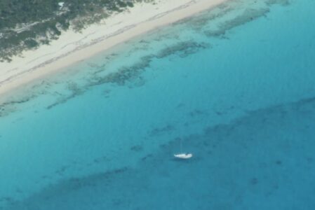 Flares lead to rescue of man stranded for three days on Bahamas cay