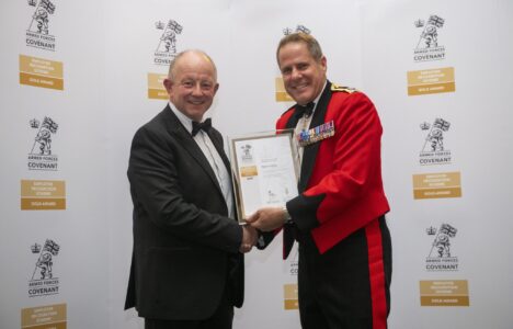 Wescom Group receive Defence Employer Recognition Scheme Gold Award